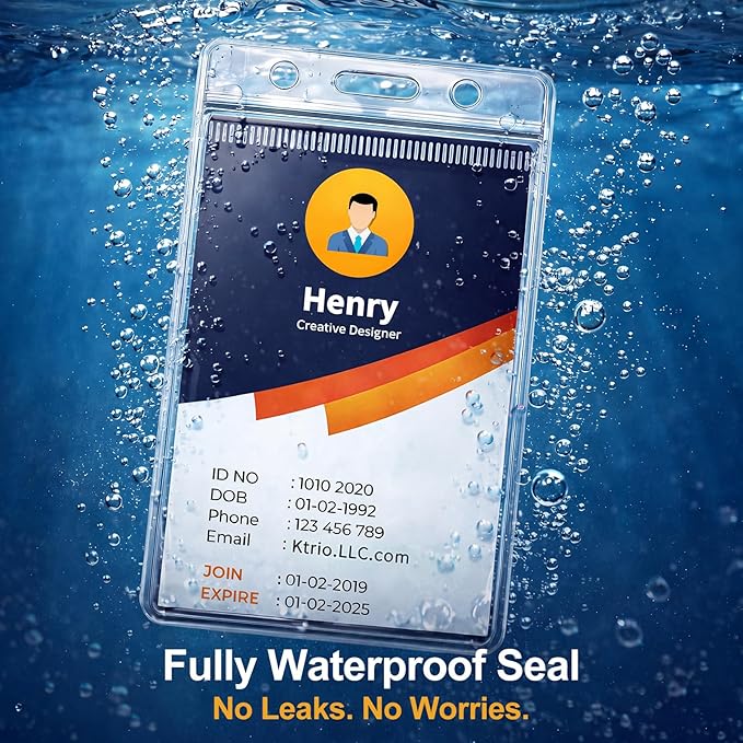 600 Pack ID Badge Holder - Image 4