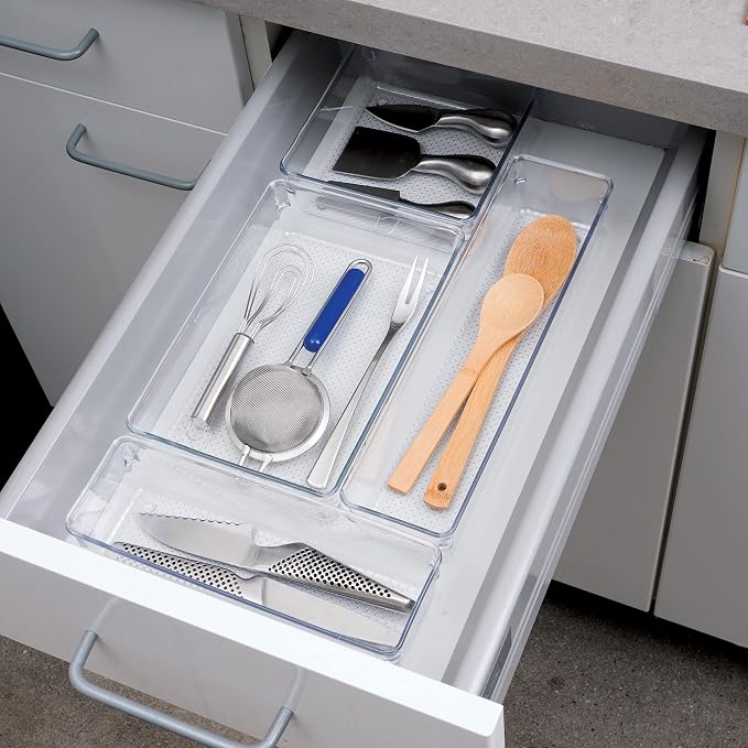 Oggi Clear Drawer Organizer | 6" X 9" | Pack of 2 | - Image 5