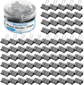 132 Pack Small Binder Clips 0.75 Inch by Unknown