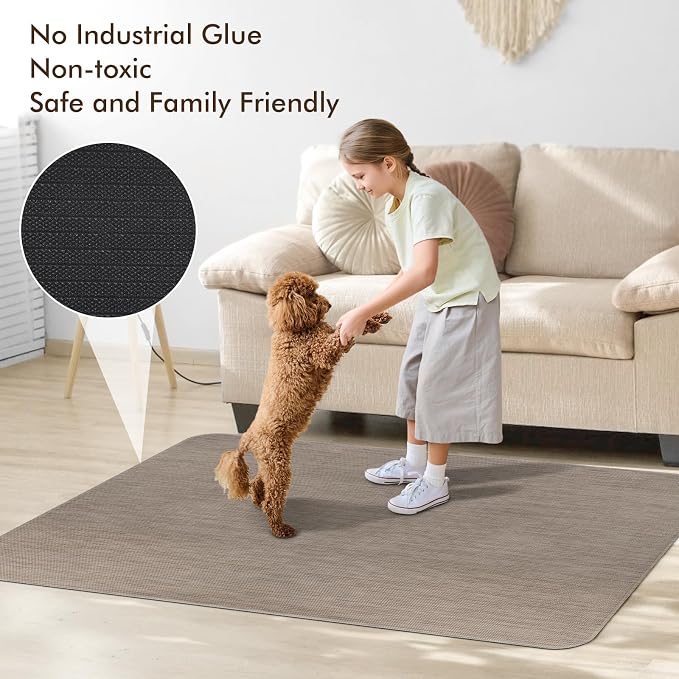 Blvornl Office Chair Mat for Hardwood Floor, Large Anti-Slip Hard Floor - Image 8