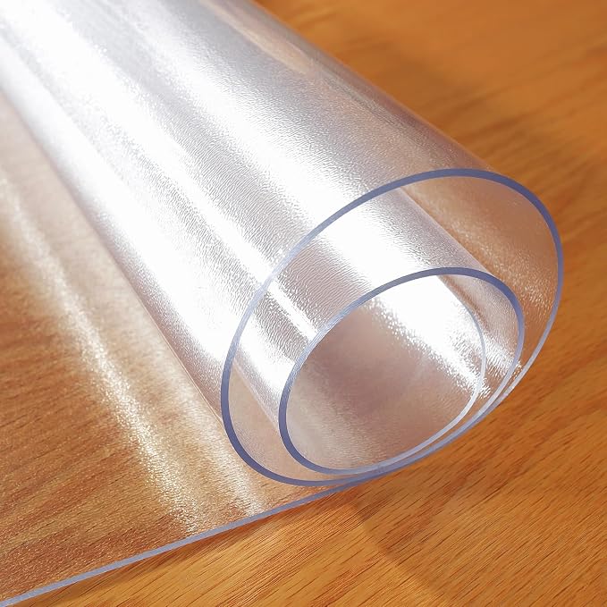 OstepDecor Frosted Clear Table Cover Protector 38 x 60 Inch, 1.5mm Thick - Image 7