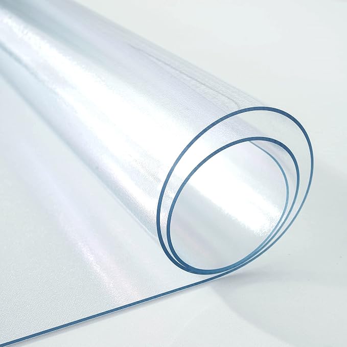 LovePads Frosted Table Cover Protector 38 x 96 Inch, 1.5mm Thick Plastic Table - Image 9