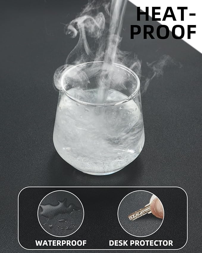 AFIING Desk Pad Protector 23.6" x 13.7" - Image 4