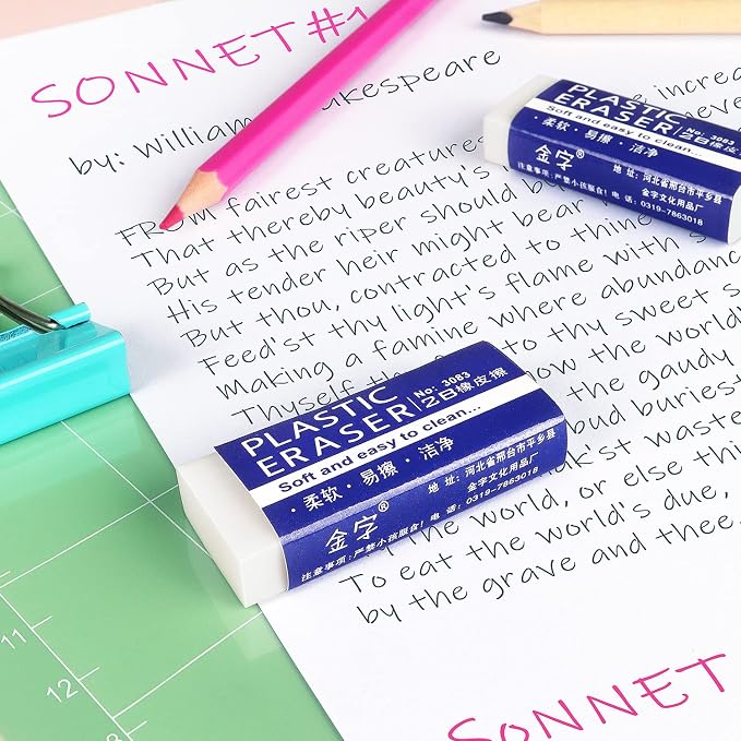 Tamaki Erasers, 6 Pack | Erasers - Image 6