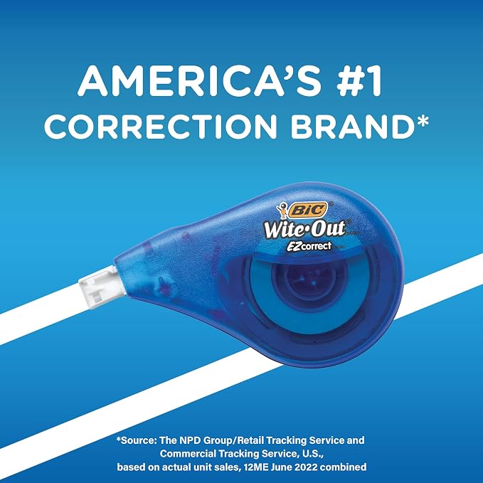 BIC Wite-Out Brand EZ Correct Correction Tape - Image 5