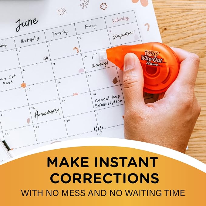 BIC Wite-Out Brand EZ Correct Correction Tape - Image 6