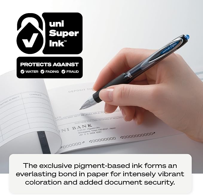 uniball 207 Fashion Retractable Gel Pens, Medium Point, 8 Pack - Image 6