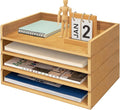 PROLEE Wooden Paper Tray Organizer by Hamstercages