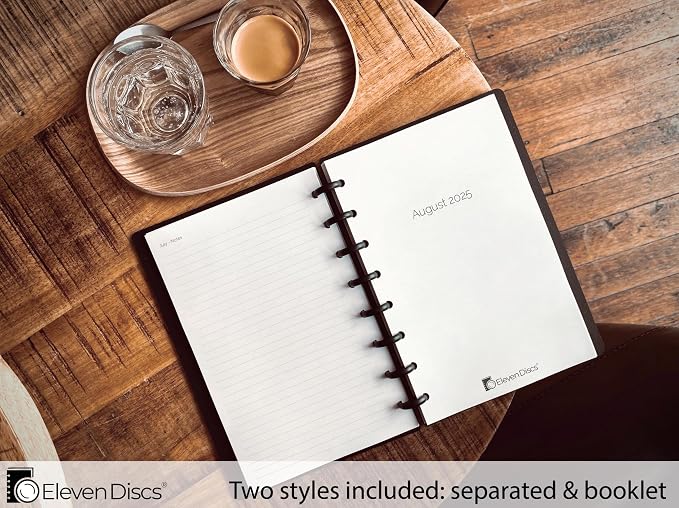 Eleven Discs July 2025–June 2026 Academic Year Monthly Planner, Monday Start - Image 4