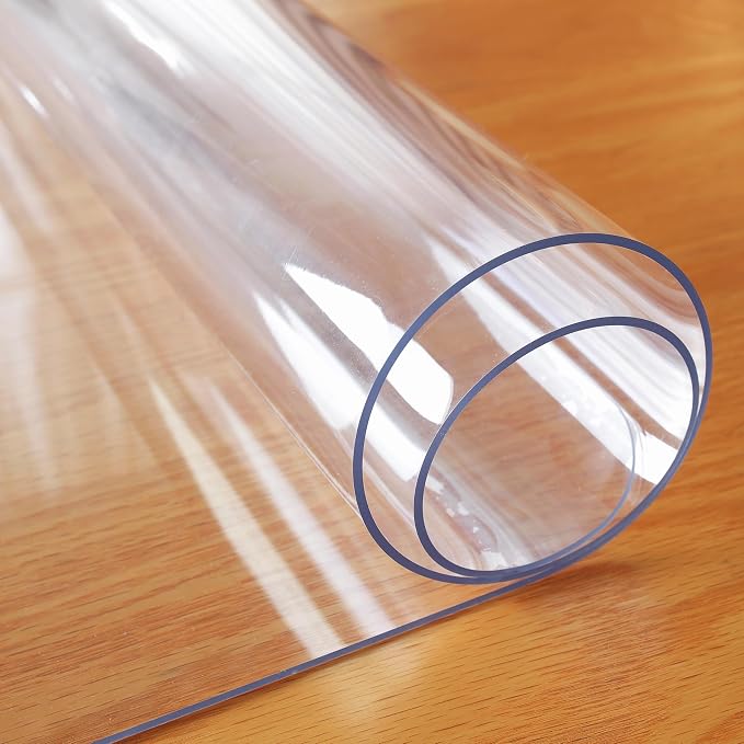 OstepDecor Clear Table Cover Protector 54 x 96 Inch, 1.5mm Thick Plastic Table - Image 8