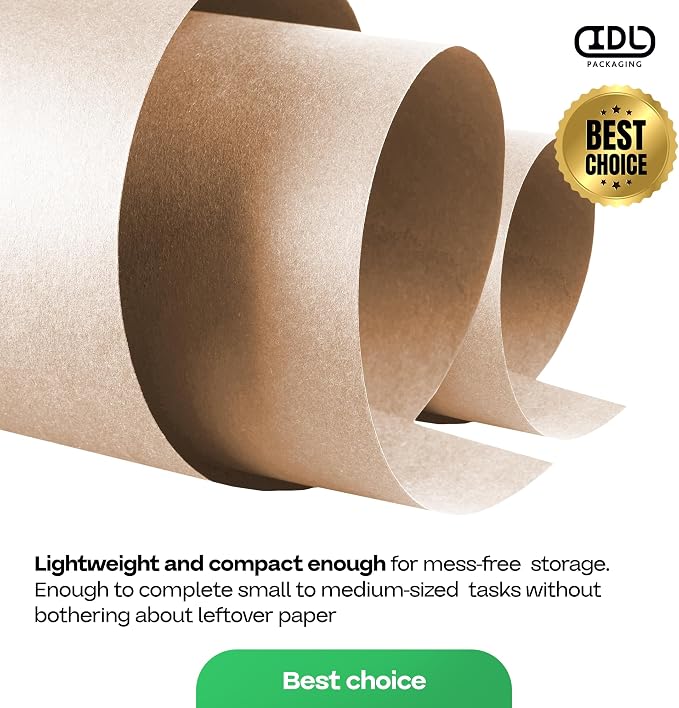 Brown Kraft Paper Roll 12" x 1200" - Image 7