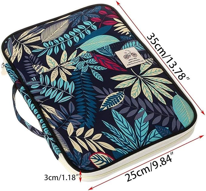 JAKAGO Travel Portfolio Organizer Waterproof A4 Document Bag Multifunctional - Image 3