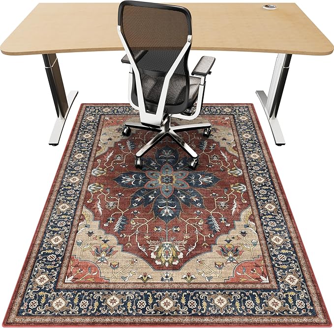 48"x60" Office Chair Mat for Hardwood, Under Desk Chair Mat for Home Office by Unknown