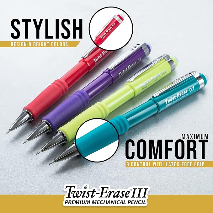 Pentel Twist-Erase III Mechanical Pencil - Image 4