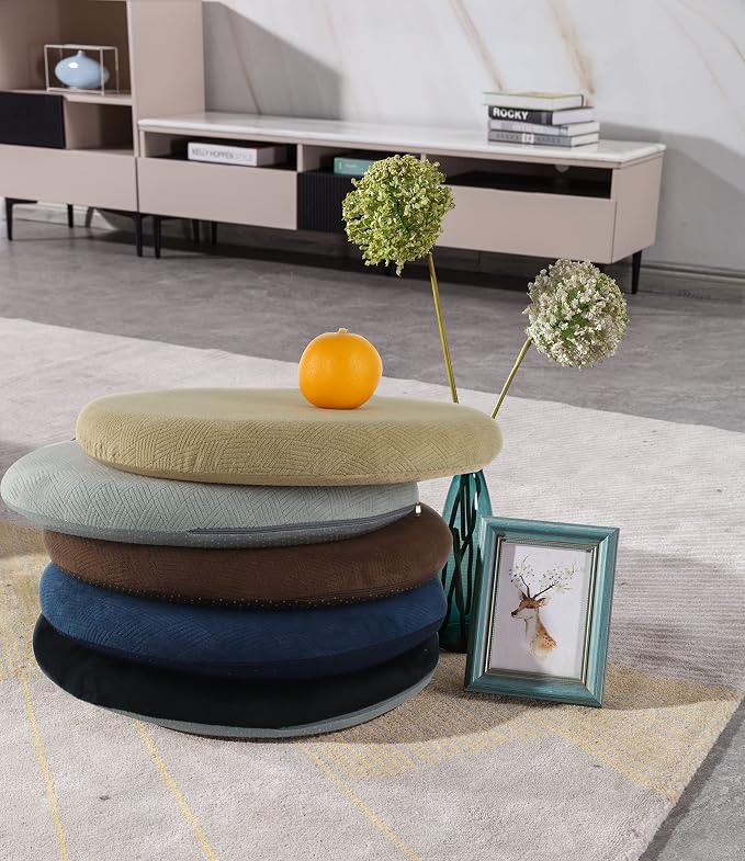 Sigmat Memory Foam Seat Cushion Anti-Slip Soft Round Stool Cushion Chair Pad 15 - Image 8