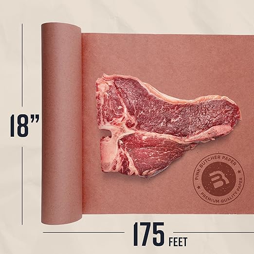 Bryco Goods Pink Butcher Paper Roll - Image 4