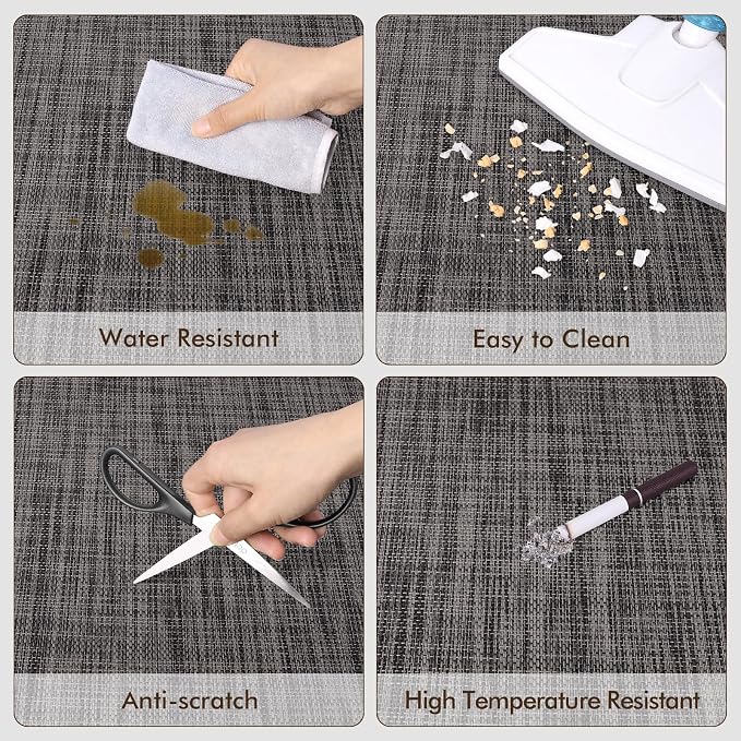 Blvornl Office Chair Mat for Hardwood Floor and Low Pile Carpet, Anti-Slip Hard - Image 4